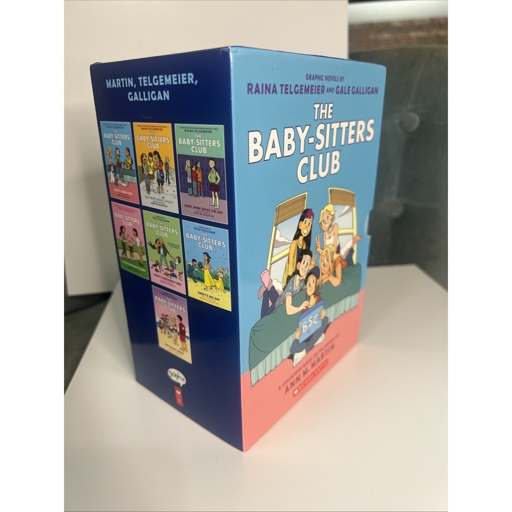 The Baby-sitters Club #1-7 Graphic Novel Box Set